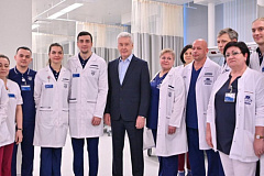 СЕРГЕЙ СОБЯНИН ОТКРЫЛ ФЛАГМАНСКИЙ ЦЕНТР НИИ СКОРОЙ ПОМОЩИ ИМЕНИ Н.В. СКЛИФОСОВСКОГО