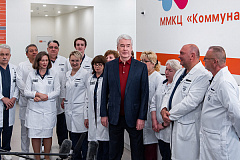 Сергей Собянин открыл детский корпус больницы в Коммунарке